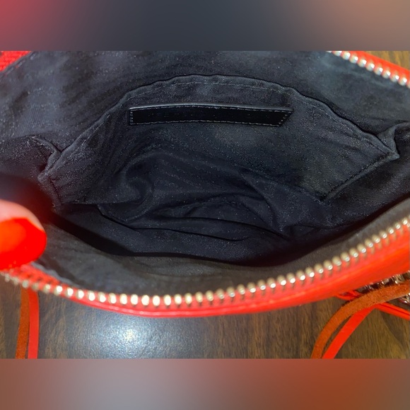 Rebecca Minkoff Red Leather Crossbody Bag - Picture 6 of 9